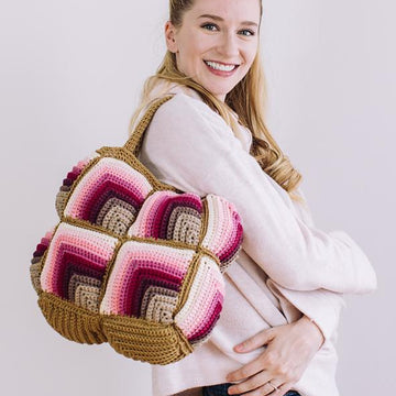 Blush Blizzard Puffer Purse