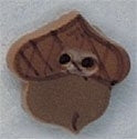 Mill Hill Button 86166 - Acorn