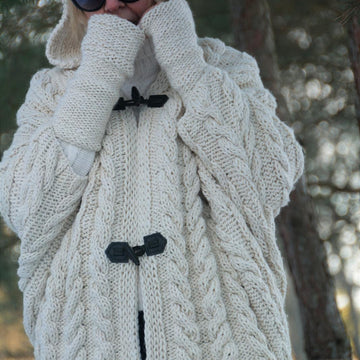 Winter Fun Cocoon-Cardigan