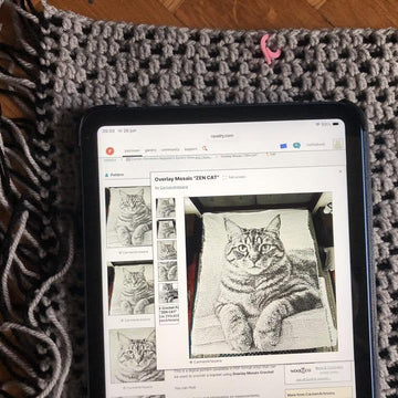 Overlay Mosaic "ZEN CAT"