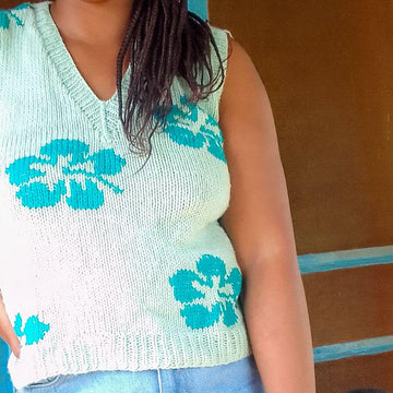 Floral vest