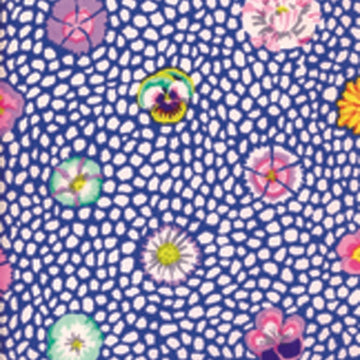 Kaffe Fassett Guinea Flower - Blue