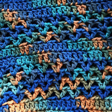 Veronica V-Stitch Market Bag