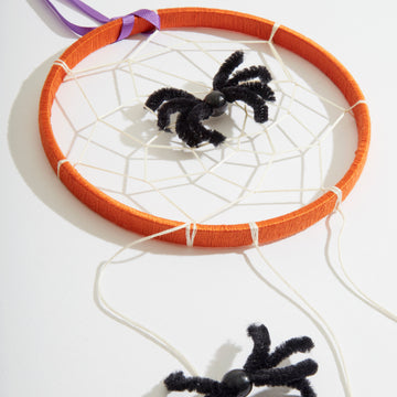 DMC Spider Web Dreamcatcher - PAT1098 - Downloadable PDF