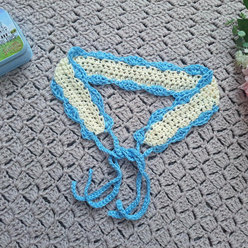 Crochet Vintage Brigitte Headband Pattern