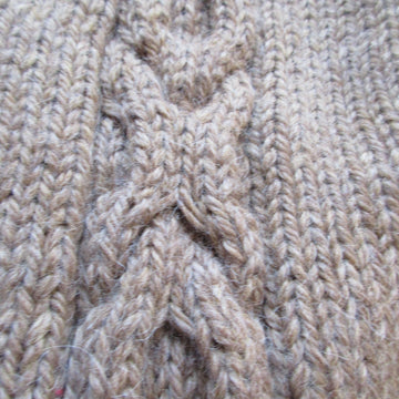 Cable Panel Cardigan