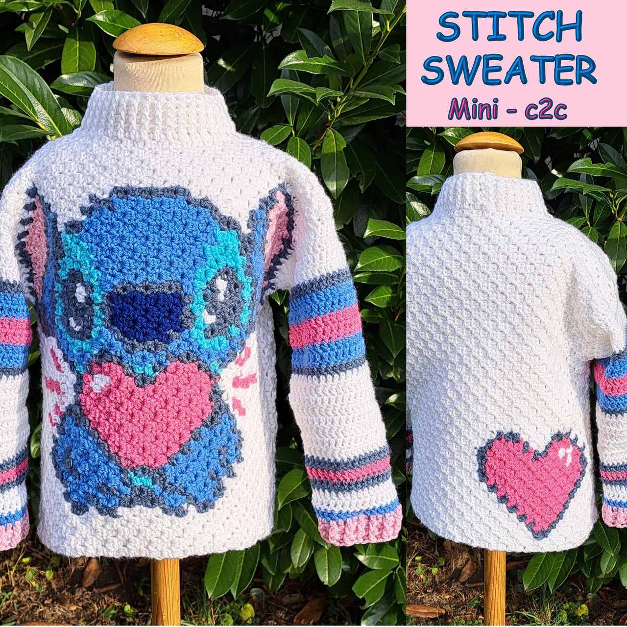 SWEATER STiTCH * mini c2c sweater