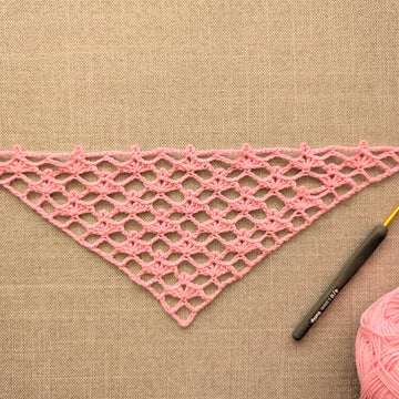 Crochet Bandana/Shawl Pattern/Chart #13