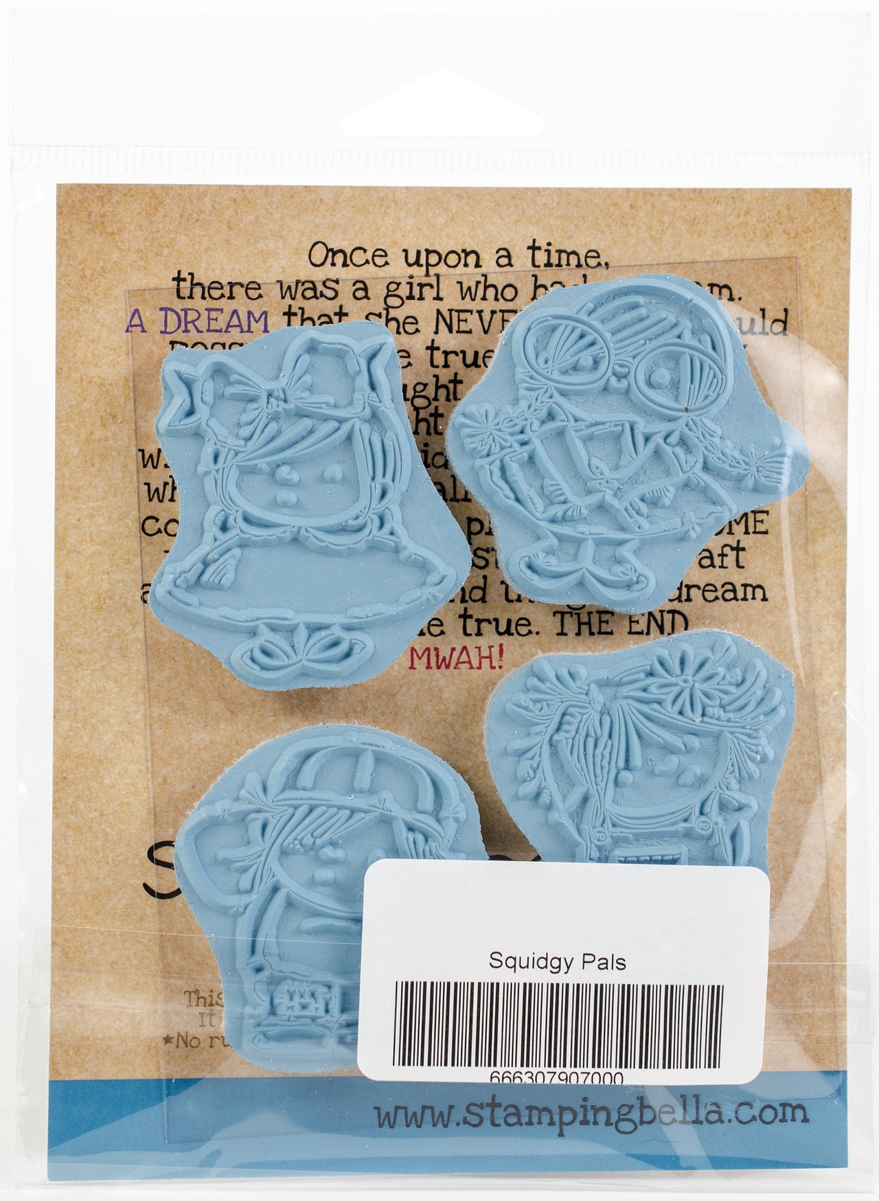 Stamping Bella Cling Stamps - Squidgy Pals