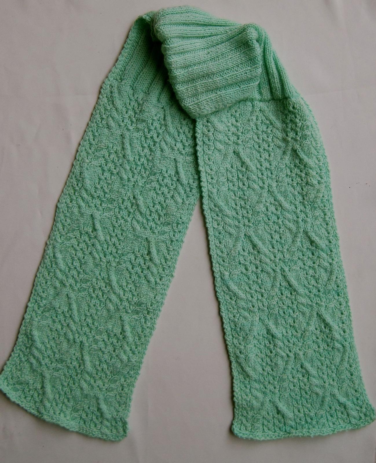 Bonte Cable Lace Scarf