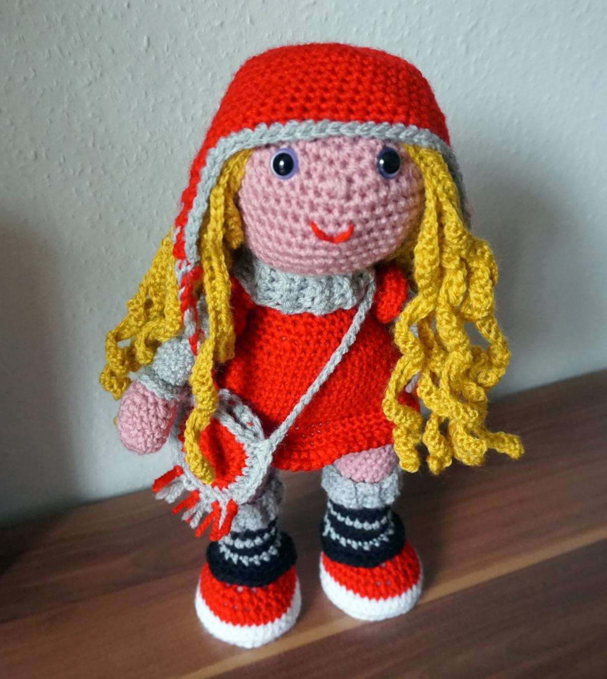 Häkelanleitung Amigurumi Puppe Sharon ♥