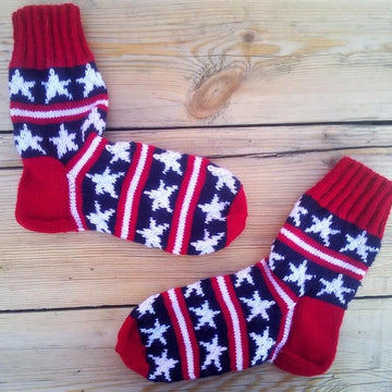 Stars and stripes socks