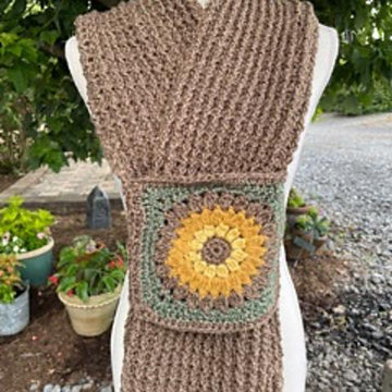 Sunflower Scarf