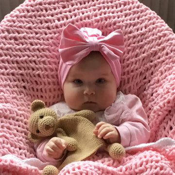 Teddy Bear Security Blanket
