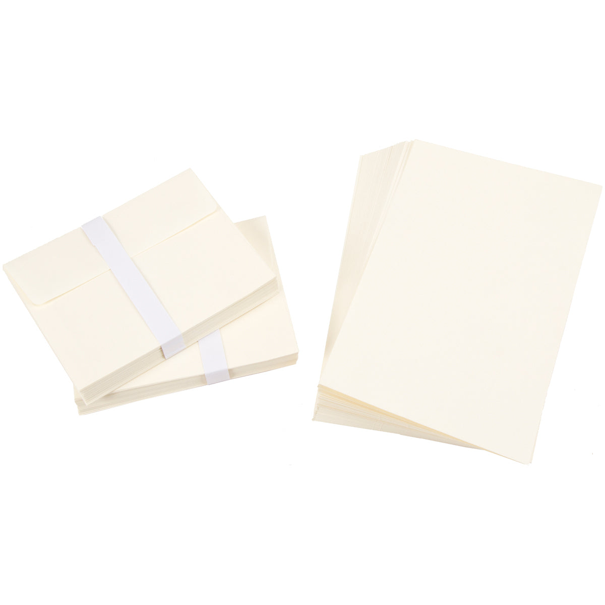 Darice Heavyweight A2 Cards/Envelopes (4.375"X5.75") 50/Pkg - Ivory