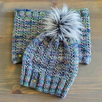Wind Weaver Beanie and Cowl