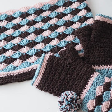 Rose Chocolate Cowl