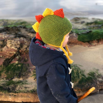 Cat, Fox, and Dinosaur Hats