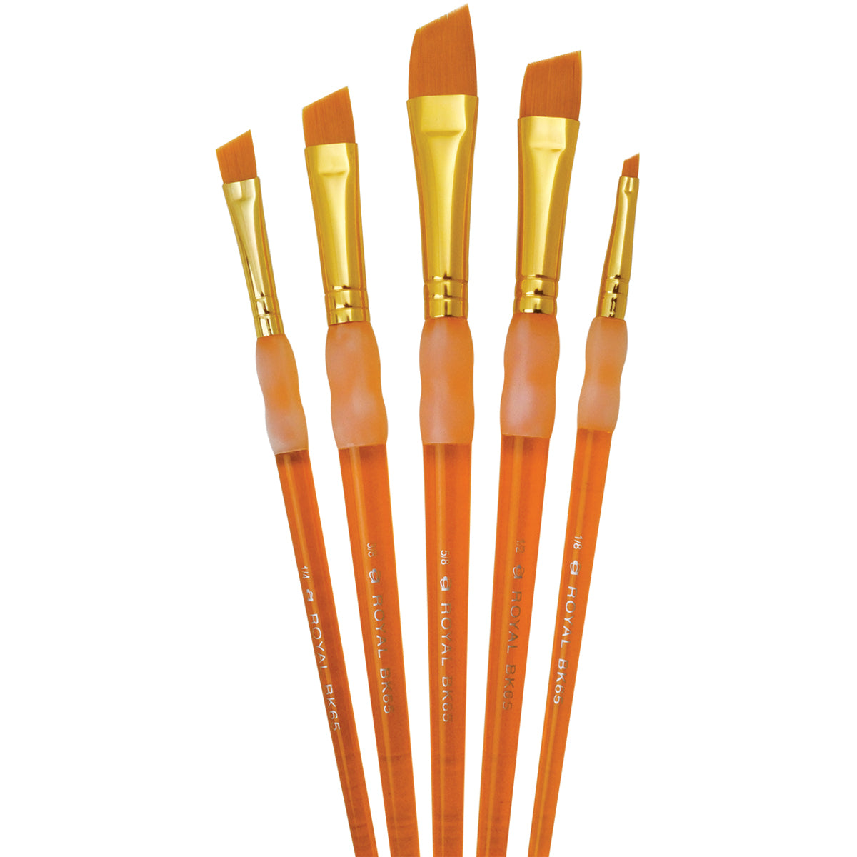Royal Brush Big Kids Angular Arts & Crafts Brush Set - 5/Pkg