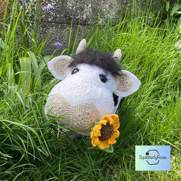 Bluebell the African flower cow.