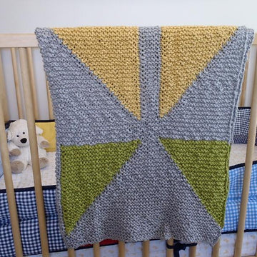 Triangles Baby Blanket