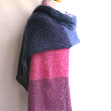 Kid silk scarf