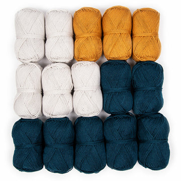 Debbie Bliss Baby Cashmerino B.Hooked Small Poncho 15 Ball Colour Pack