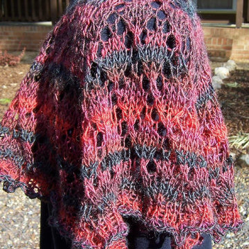 Phoenix Ascending shawlette