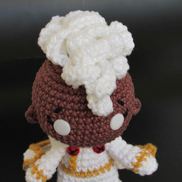 Storm (X-Men) amigurumi doll - crochet pattern by Crochelandia