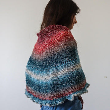Garter Stitch Half Pi Shawl