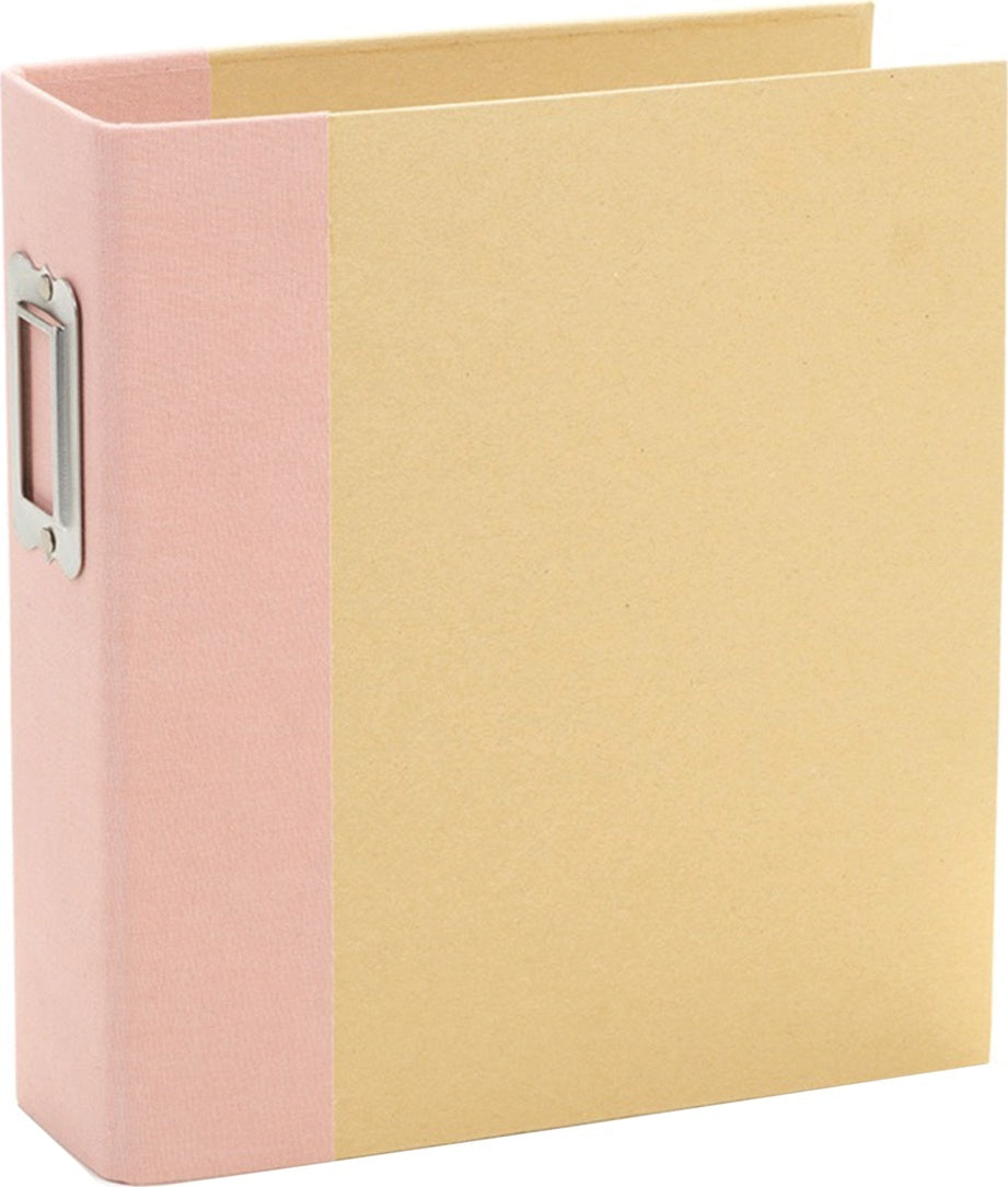 Simple Stories Sn@p! Binder 6"X8" - Blush
