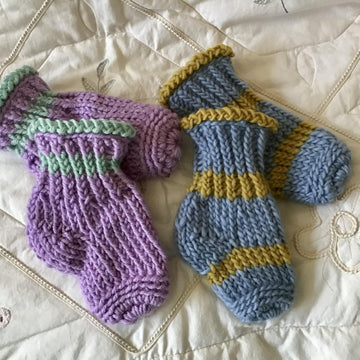 Little Town Socks Shadows