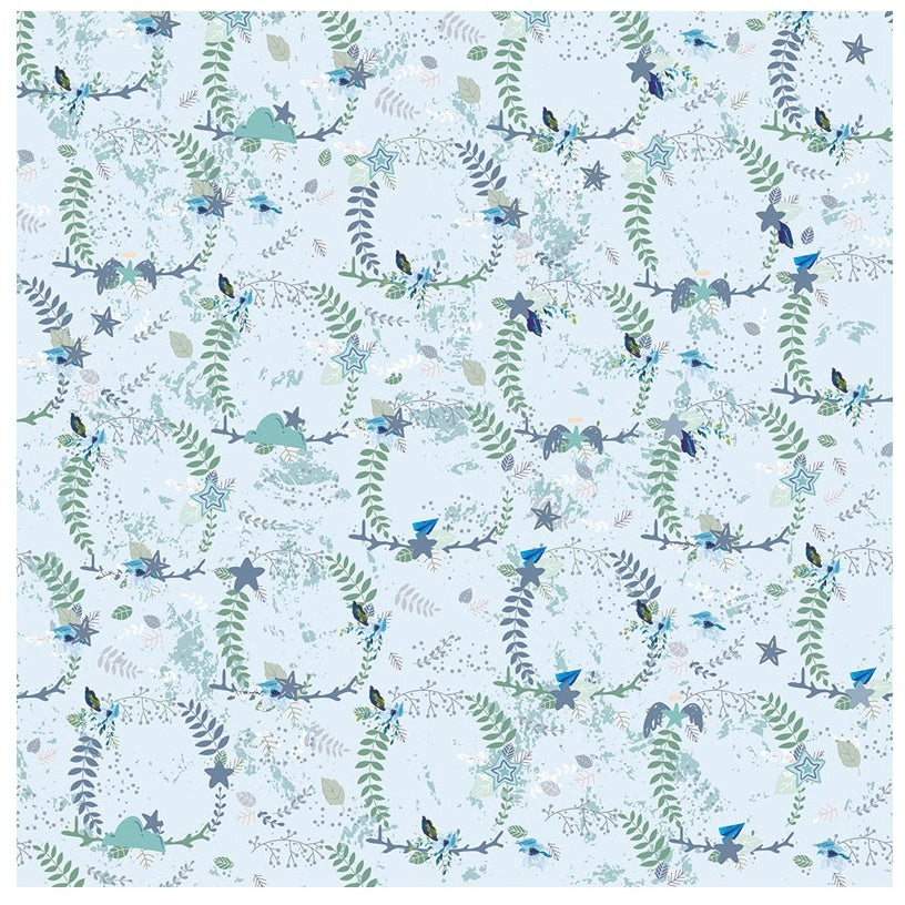 Stamperia Intl Stamperia Single-Sided Paper Pad 12"X12" 22/Pkg - Mi Primera Ilusion Nino X Johanna Rivero