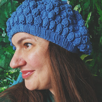 Petal Beret Knitting Pattern