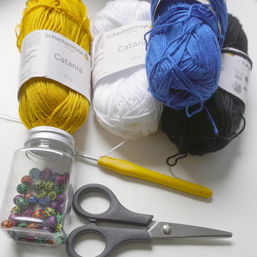 Crochet Pattern Colorful Wind Spinner