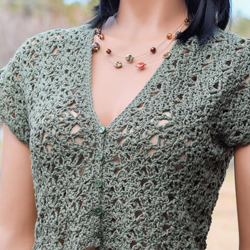 Spring Button Front Cardigan