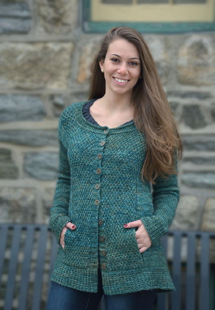 Gloucester Road Cardigan and Cowl