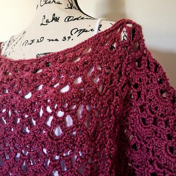 Rose Bud Poncho