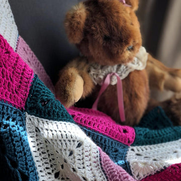 Wonky Blocks Blanket (crochet)