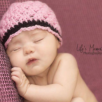 Shell Stitch Beanie Hat Crochet Pattern 148