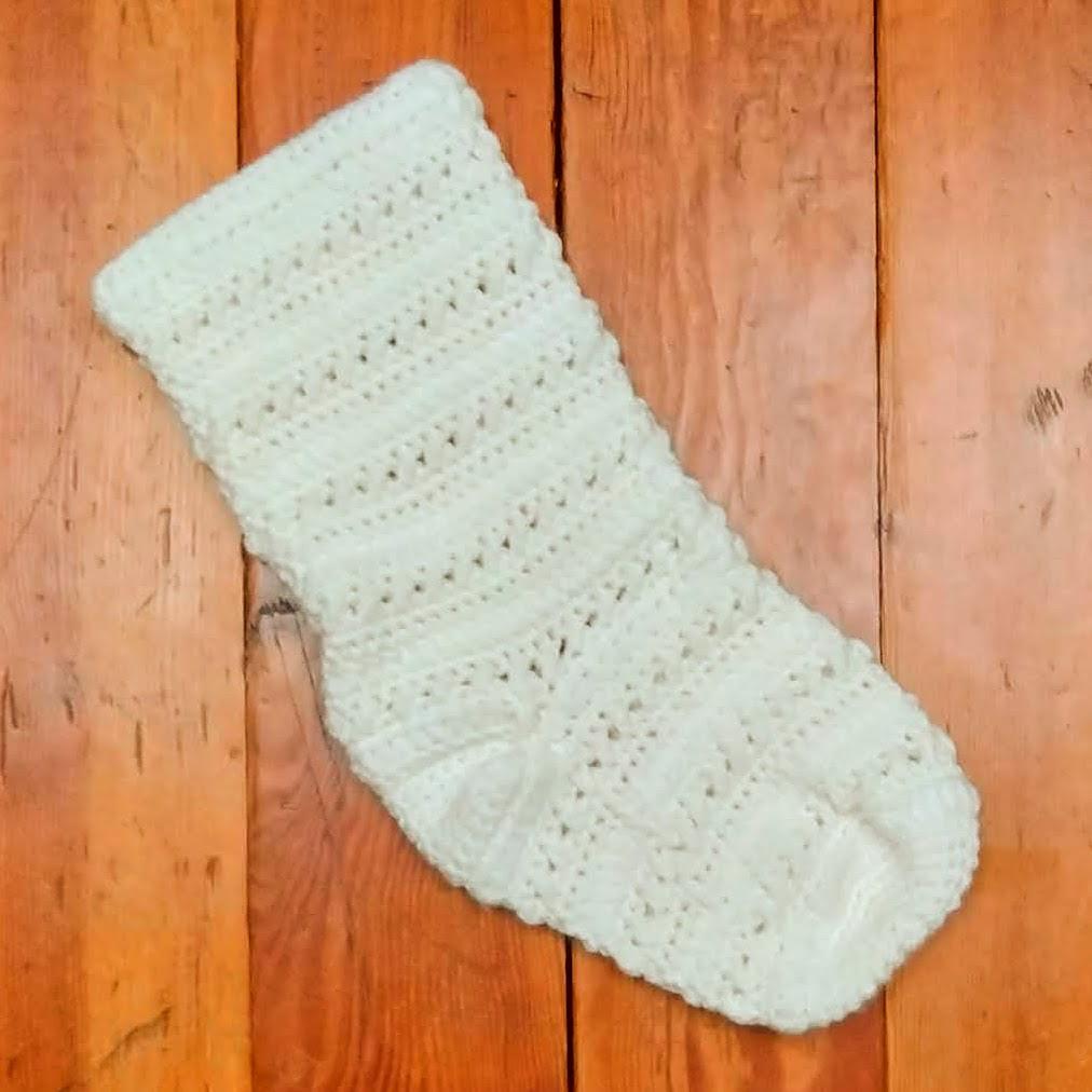 Loopy Purl Stocking