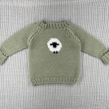 Baby Sheep Sweater 0-12 Months
