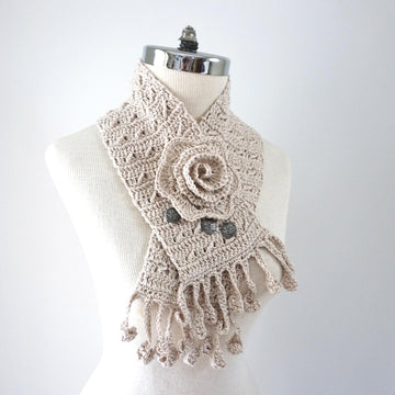Floral Rose Scarf