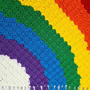 Double Rainbow Blanket