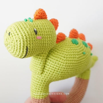 Dinosaur Baby Rattle