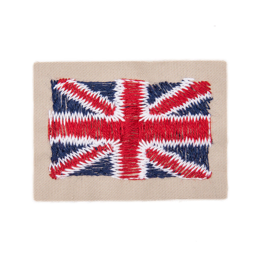 Bergere de France Union Jack Badge