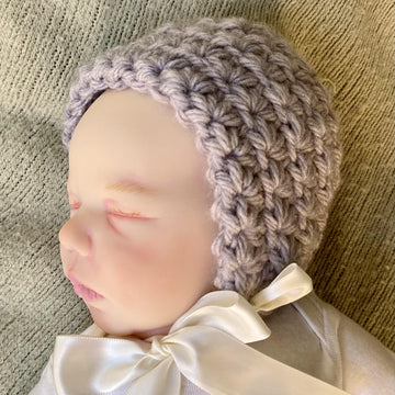 Star Stitch Baby Bonnet