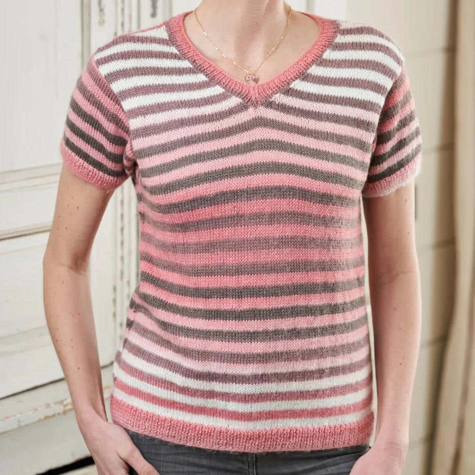 Candy Striped Jumper Pattern