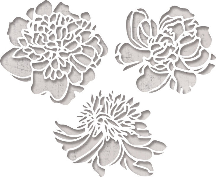 Sizzix Thinlits Dies By Tim Holtz - Cutout Blossoms