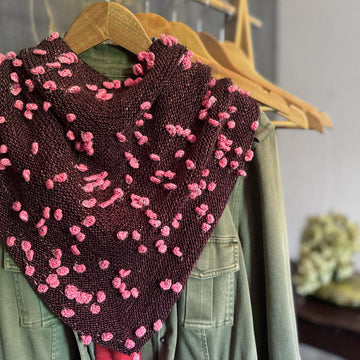Falling Blossoms Cowl (knit)